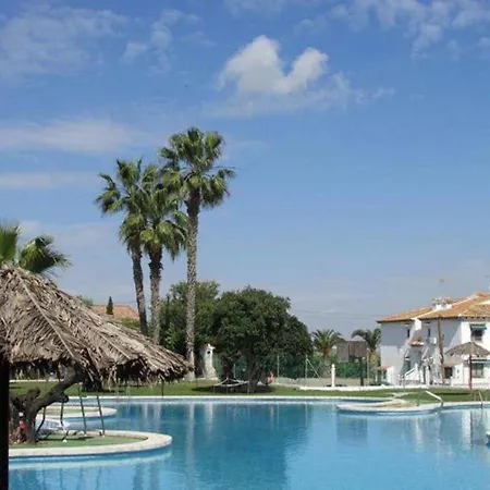 Costa Blanca Jardin Frente Piscina 4 Personas #prp001 By Orihuela Costa